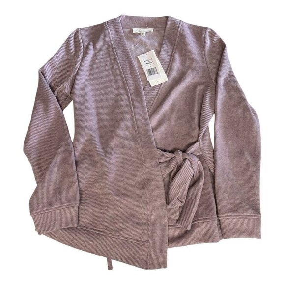Brea Canyon Jordyn Wrap Sweater~Size Small~Lavender Light Purple~NWT  L1 10 - Picture 9 of 11